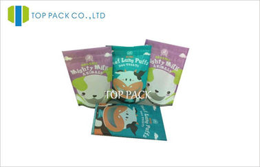 Επαναχρησιμοποιήσιμη στάση φερμουάρ επάνω στις τσάντες σακουλών αδιάβροχες για τα ζωικά τρόφιμα