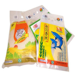 10kg με την τεμαχισμένη τροφίμων τσάντα ρυζιού συσκευασίας πλαστική/την τσάντα συσκευασίας ρυζιού