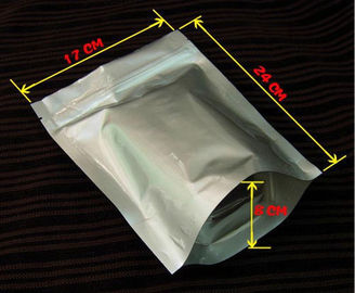 Τσάντα κλειδαριών φερμουάρ φύλλων αλουμινίου αργιλίου/Resealable στάση φύλλων αλουμινίου ΕΠΑΝΩ στις σακούλες