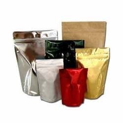 Πλαστικές Resealable σακούλες φύλλων αλουμινίου αργιλίου βαθμού τροφίμων που συσκευάζουν τη στάση επάνω στη σακούλα για τα τρόφιμα