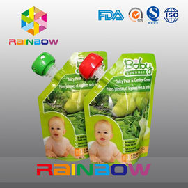 Συσκευασία σακουλών σωλήνων μωρών Eco για το υγρό/τη στάση επάνω στην υγρή σακούλα χυμού