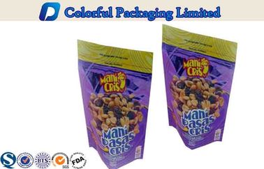 Υψηλή ανθεκτική προσαρμοσμένη Resealable στάση εμποδίων επάνω στις σακούλες για τη συσκευασία τροφίμων