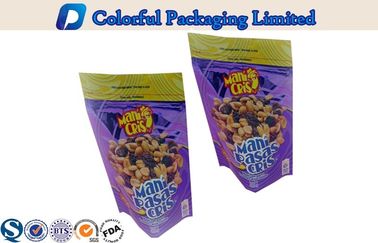 Υψηλή ανθεκτική προσαρμοσμένη Resealable στάση εμποδίων επάνω στις σακούλες για τη συσκευασία τροφίμων